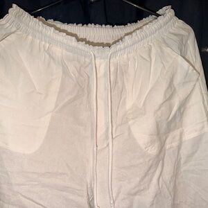 Women woven straight Pants